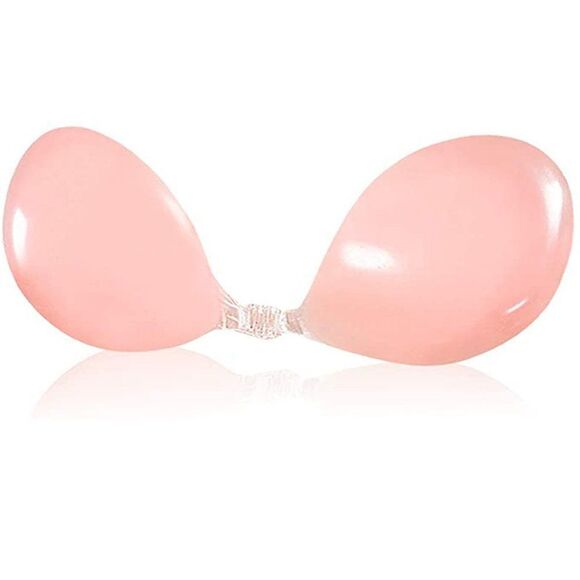 NIP New Adhesive Invisible Strapless Push Up Silicone Bra - Picture 1 of 4